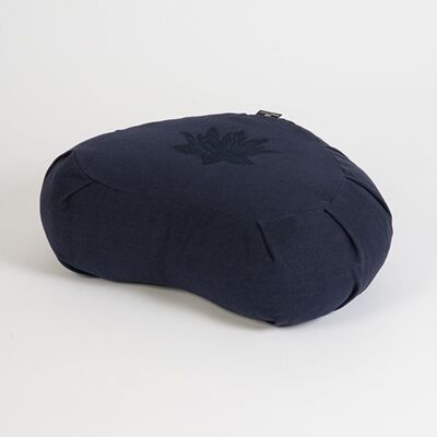 Yoga Studio Crescent Lotus Coussin de sarrasin biologique Zafu