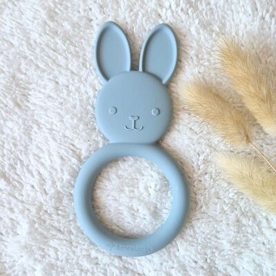 Anneau de dentition lapin - Gris-Bleu