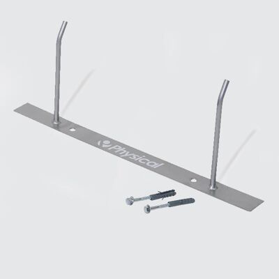 Soporte de pared para esterilla de yoga física para colchonetas colgantes