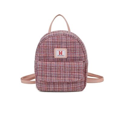 Mochila pequeña Strathurie Tweed Heather Check 288-3