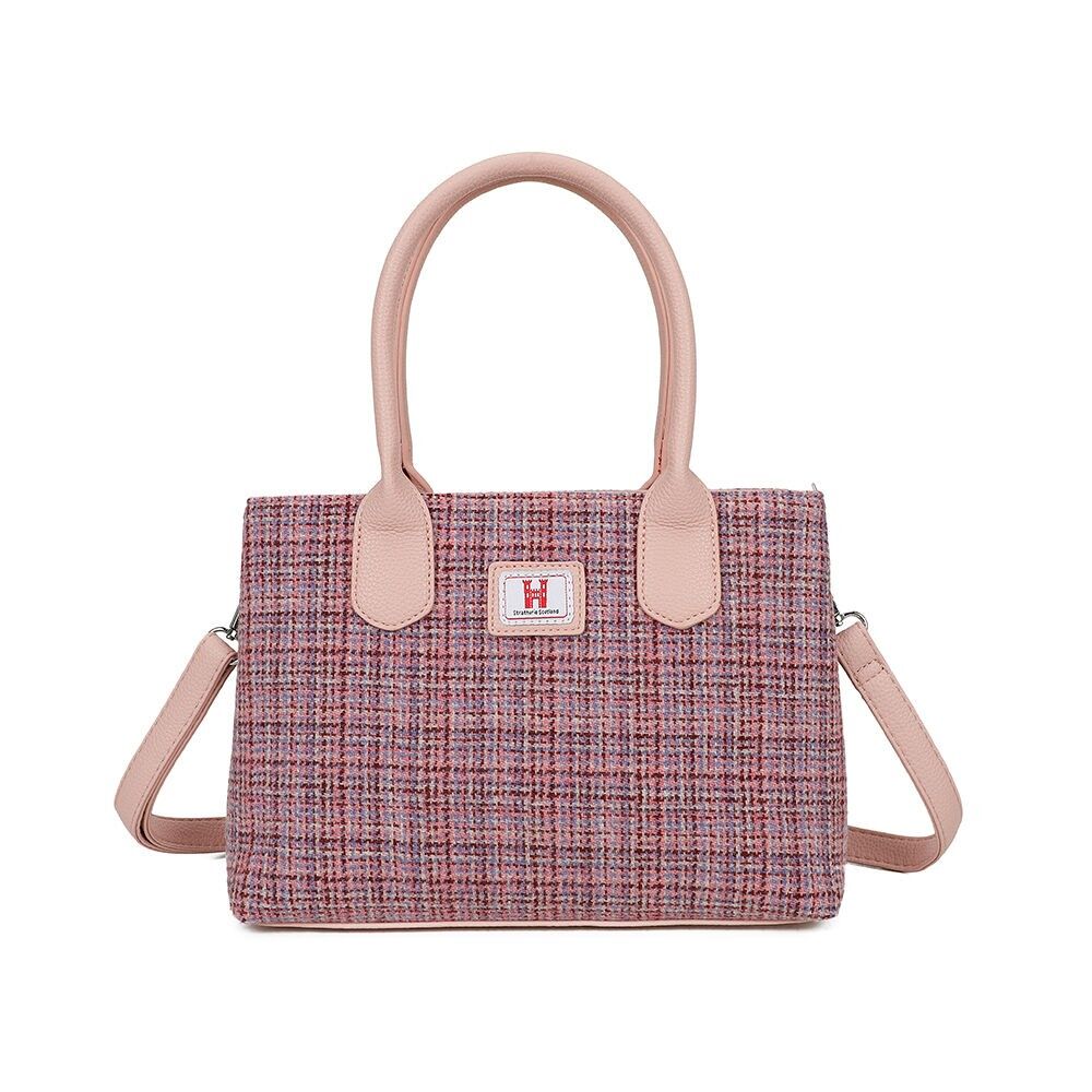 Strathurie Tweed Heather Check Handbag 166