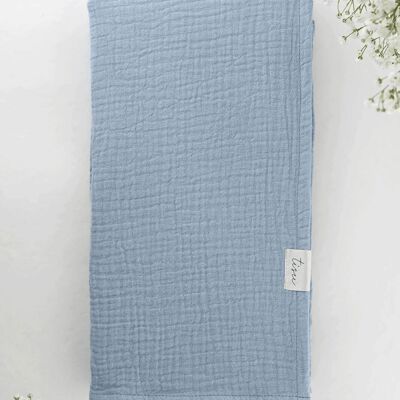 Fascia in mussola TISU, Baby Blue