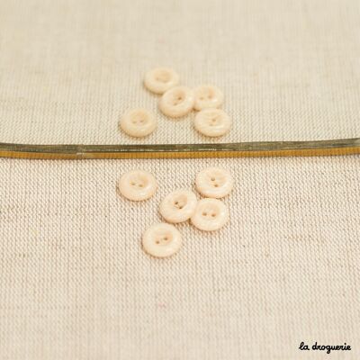 Bouton Grain de sable bourrelet 2 trous 12 mm