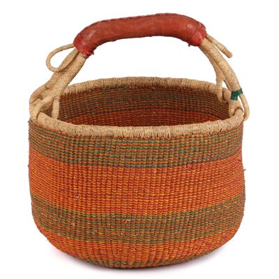 ANOMA : Panier de marché orange, rouge et vert