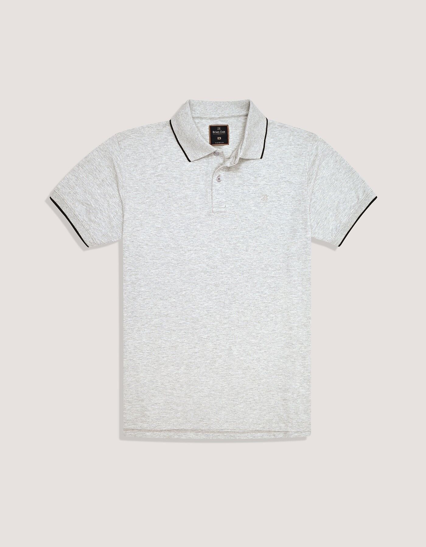 Polo Premium grigio mélange