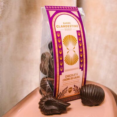 Coquillages - Chocolat et crème de cajou