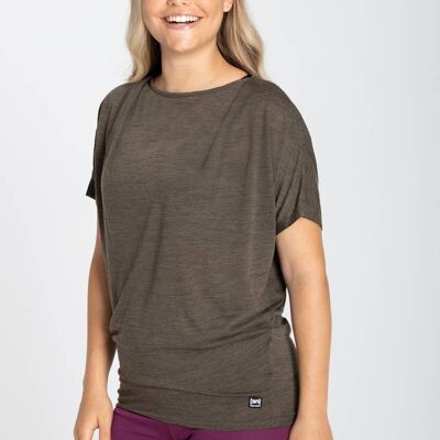 W jp yoga loose tee (snw015620q99)