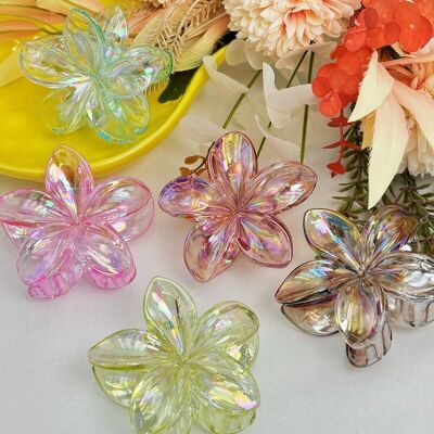Pinza para el cabello con flores YH35