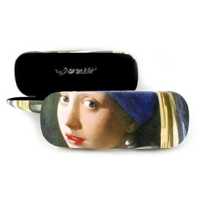 Boîte à lunettes, Boucle d'oreille Fille à la perle, Vermeer