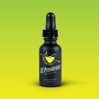 El Presidente Citrus Zest Beard Oil - 30ml