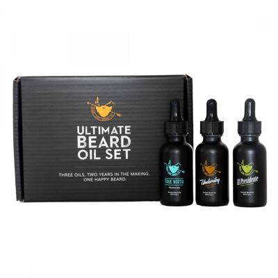 Ultimate Beard Oil Set - 3x 30ml Beard Oils