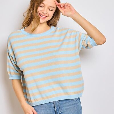 maglione a maniche corte