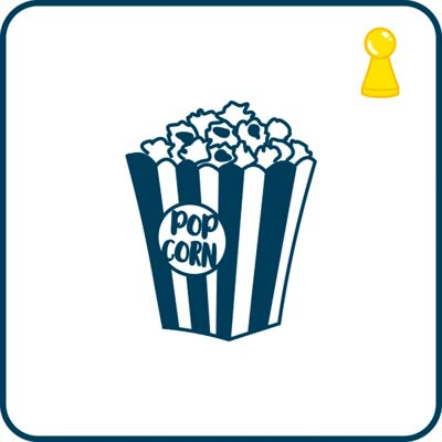 Mini timbro popcorn