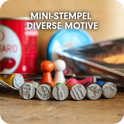 Mini stamp various motifs of your choice