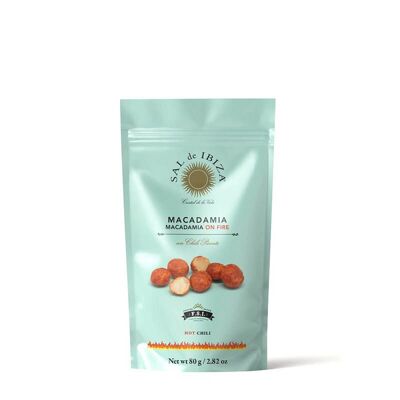 Macadamia au piment, sel d'Ibiza