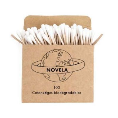 Bastoncini di cotone biodegradabili in legno | Novella Globale