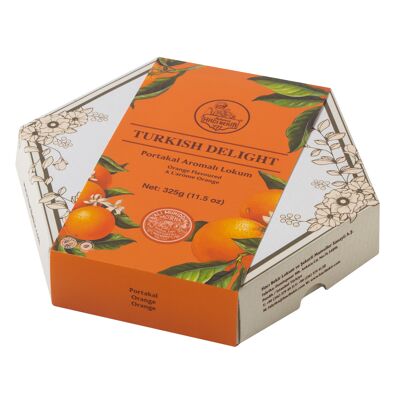 Hacı Bekir Délice turc aromatisé à l'orange - 325 g