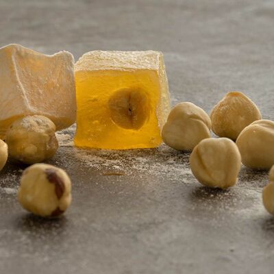 Délice turc aux noisettes Hacı Bekir dans une boîte Kraft, 125g