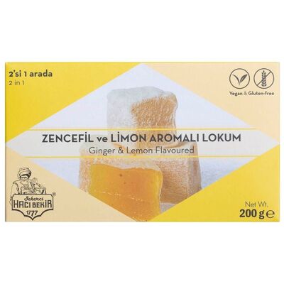 Hacı Bekir Délice turc au gingembre et au citron - 200 g