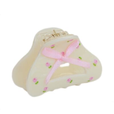 Pinza para el pelo mini rosa dulce