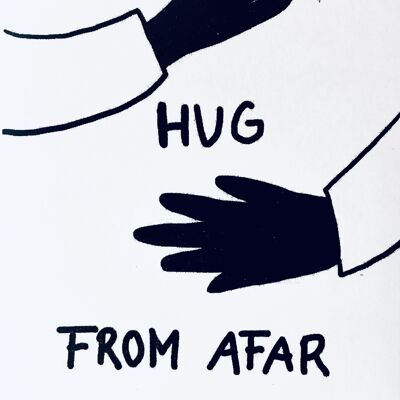 Carte Hug de loin