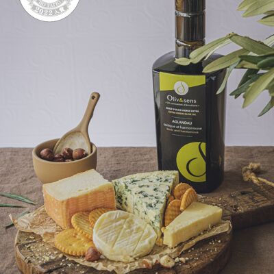 Huile d'olive monovariétale Aglandau-250 ML