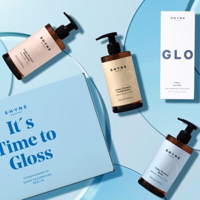 Time To Gloss | Gift box - cool blonde
