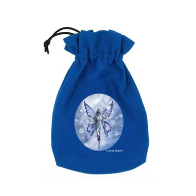 Sacchetto per dadi di Anne Stokes: Fata della neve Q-Workshop