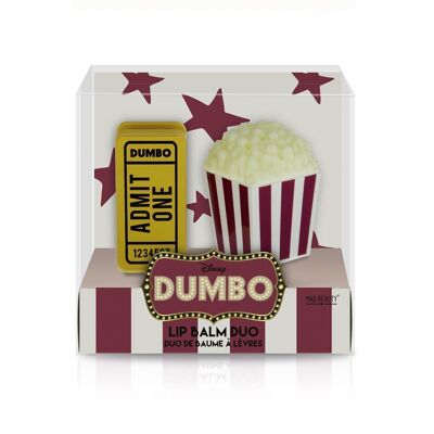 Mad Beauty Disney Dumbo Popcorn & Ticket Lip Balm duo