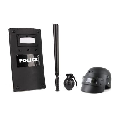 SET POLICIER 4PCS