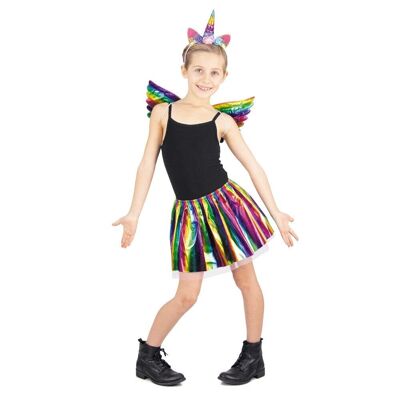 SET UNICORNO ARCOBALENO 3 PEZZI PER BAMBINI