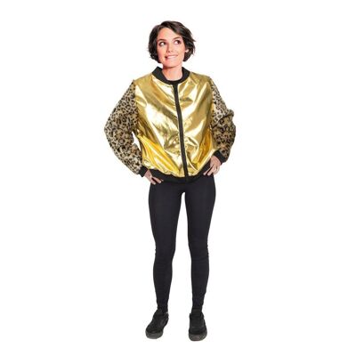 GIACCA LEOPARDATA 24K TAGLIA XL