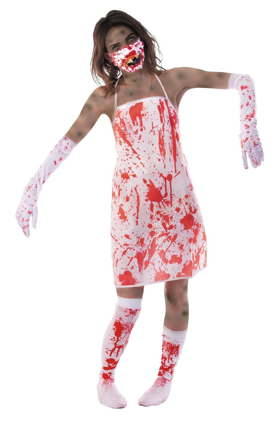 GREMBIULE DA MACELLAIO IN TESSUTO NON TESSUTO INSALATE