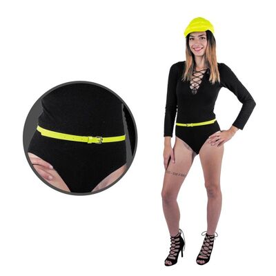 CEINTURE FLUO JAUNE