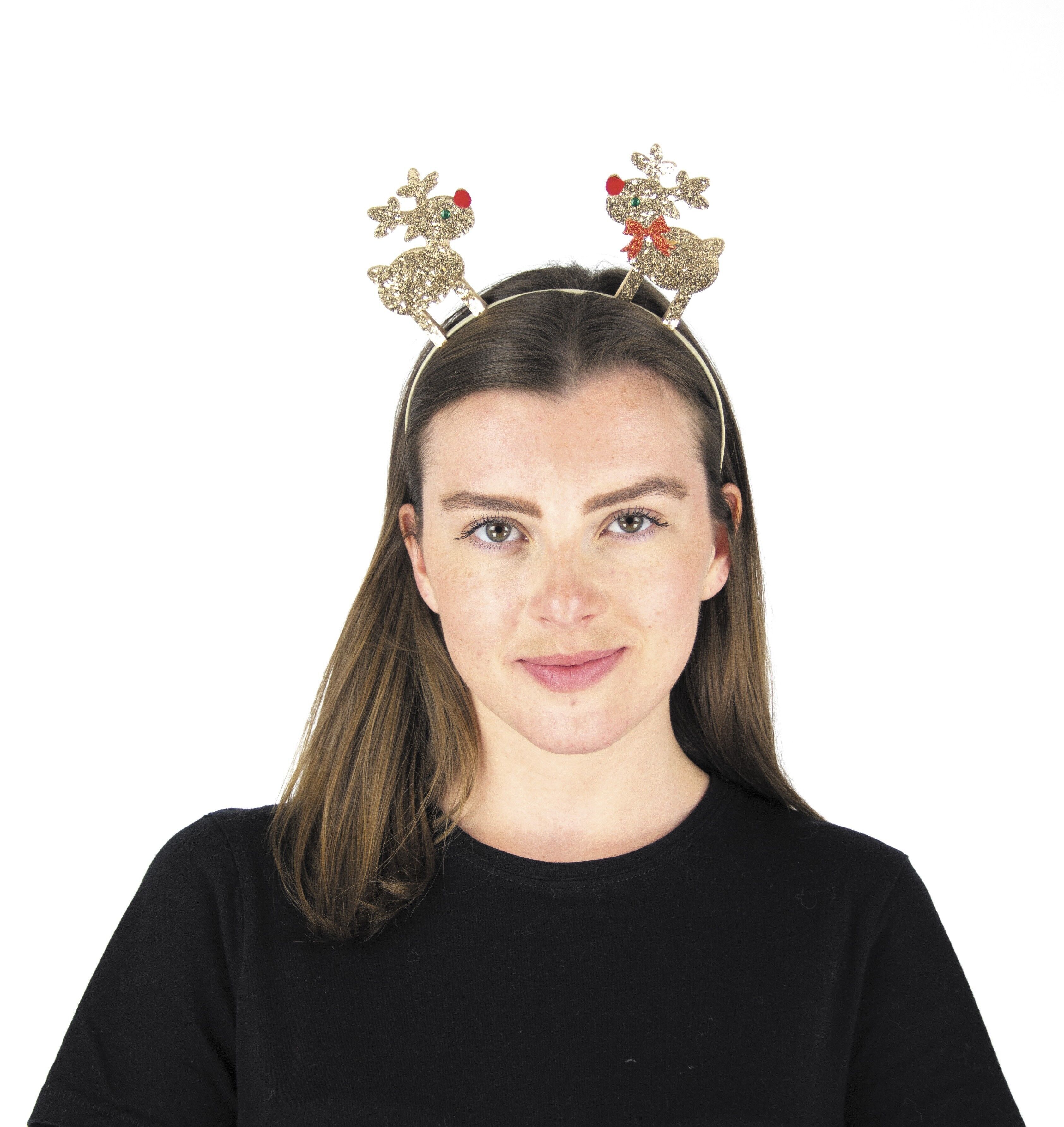 CERCHIETTO RENNA GLITTER