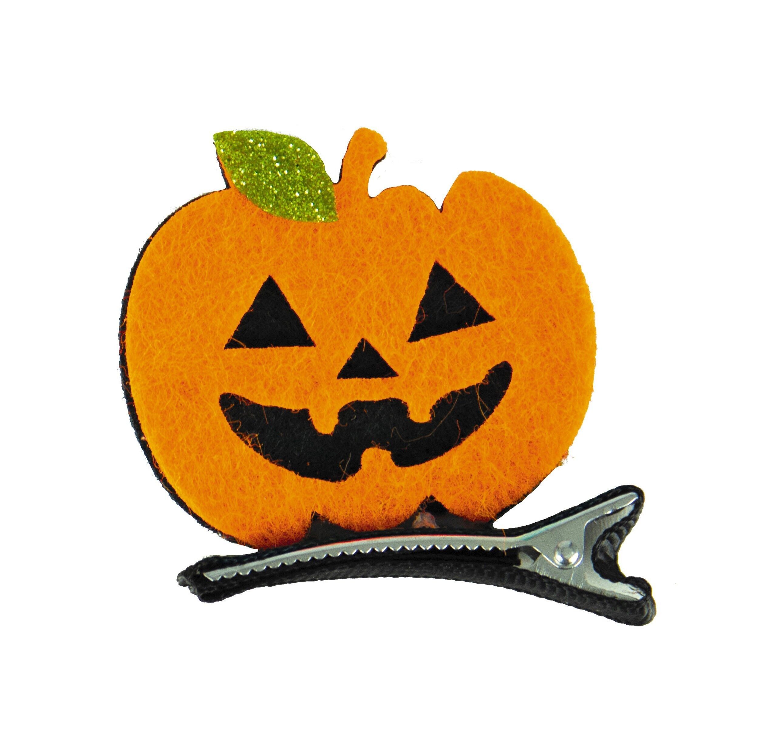 FERMACAPELLI IN FELTRO A FORMA DI ZUCCA