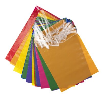 RETTANGOLO GHIRLANDA DI PLASTICA gagliardetti 10M/20