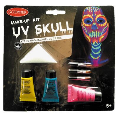 KIT DE MAQUILLAJE UV SKULL