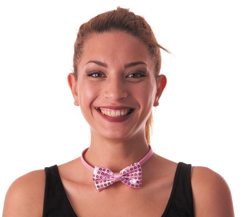 PAJARITA DE LENTEJUELAS 8CM X 4CM ROSA CLARO