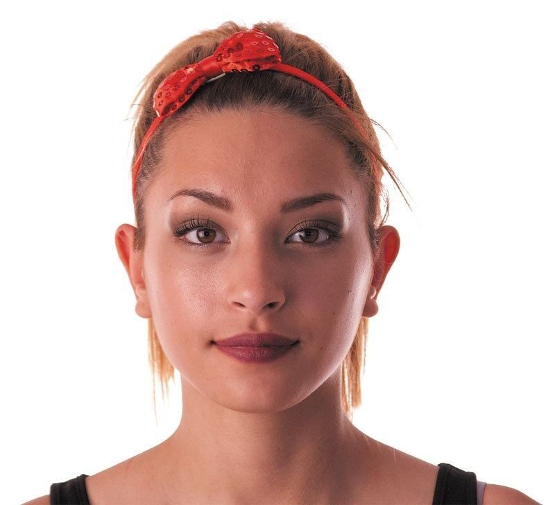 PAJARITA DE LENTEJUELAS ROJAS DE 8 CM X 4 CM