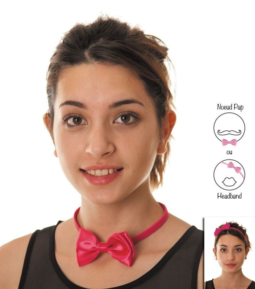 PAPILLON IN RASO 8 CM X 4 CM ROSA