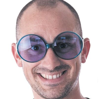 GAFAS HIPPY AZULES GIGANTES