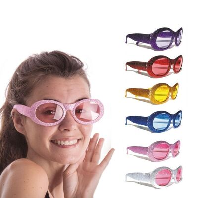 GAFAS CON LENTEJUELAS DE 6 COLORES