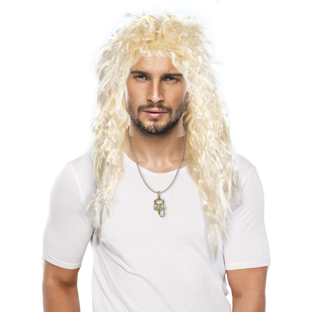 PARRUCCA BIONDA HARD ROCK