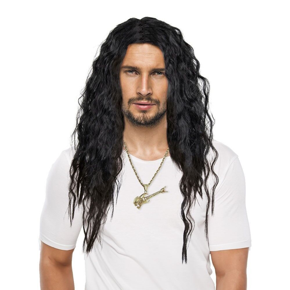 PARRUCCA NERA HARD ROCK