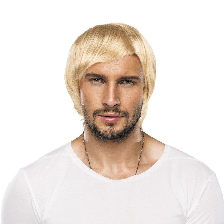 PARRUCCA BIONDA DA BOY BAND