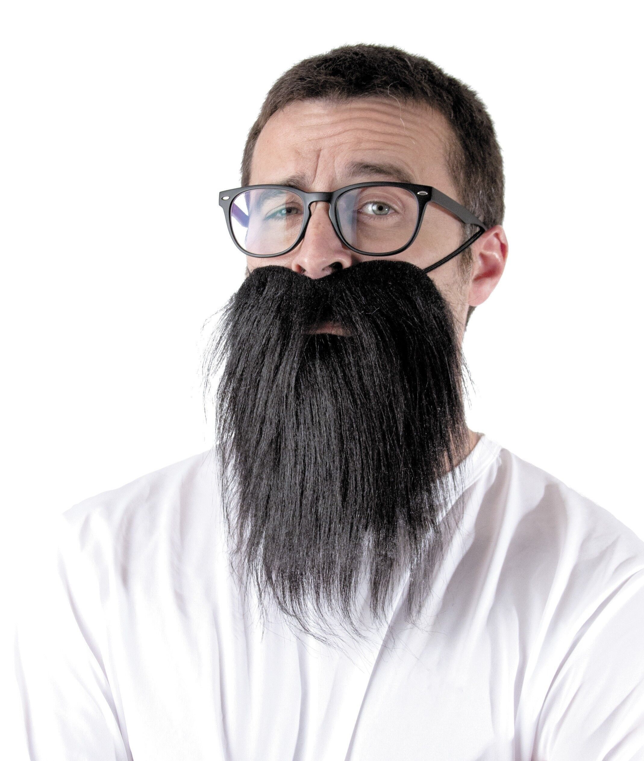 BARBA NERA DA HIPSTER