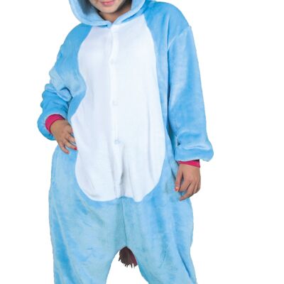 BLUE UNICORN KIGURUMI COSTUME FOR CHILDREN SIZE 11/14 YEARS