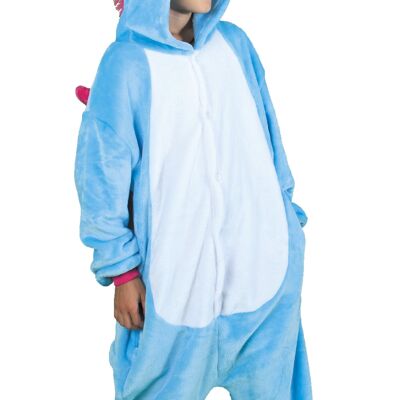 BLUE UNICORN KIGURUMI COSTUME FOR CHILDREN SIZE 7/9 YEARS