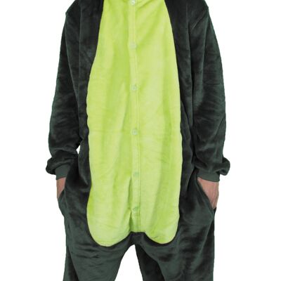 GREEN DINO KIGURUMI COSTUME FOR CHILDREN SIZE 11/14 YEARS